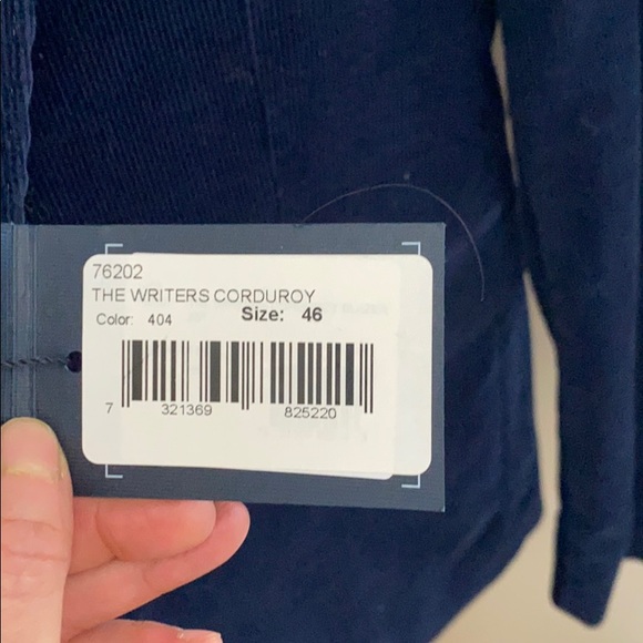 Gant Navy Corduroy Blazer - Picture 3 of 8